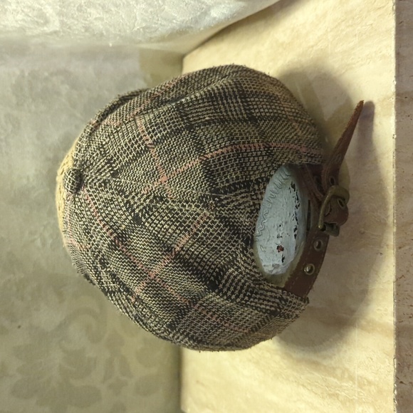 OSFM Cassel Goorin Plaid Knit Ball Cap - Picture 3 of 5